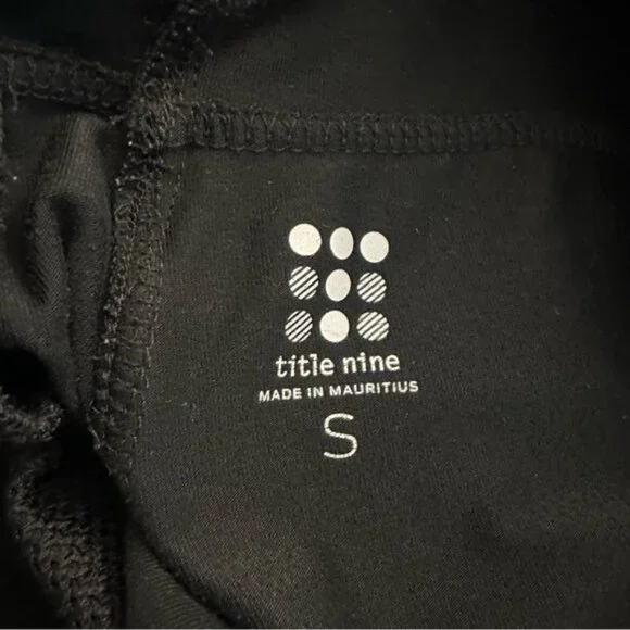 Title Nine Sylvan Hybrid Hiking Joggers Black Jogger Pants Size Small - Picture 8 of 10